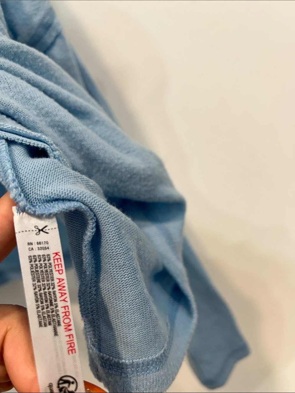 Urban Outfitters out from under Light Blue Button-Front V-Neck Cardigan large - Picture 6 of 8